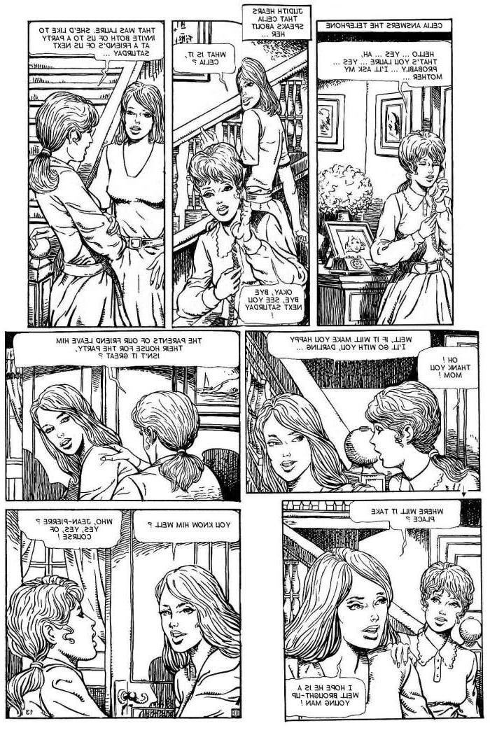 15P erotic lesbians in hardcore sex comic