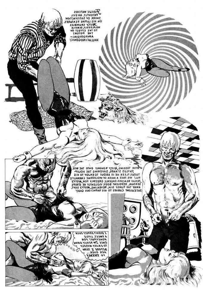 15P Greek godess in sexual fantasy comic