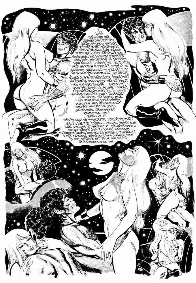 15P Greek godess in sexual fantasy comic