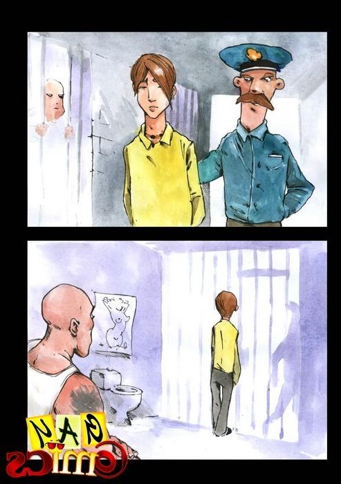20P Obscene gay cartoon comics