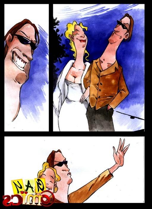 20P Obscene gay cartoon comics