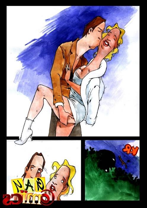 20P Obscene gay cartoon comics