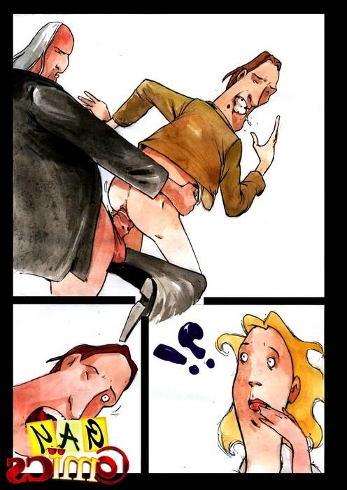 20P Obscene gay cartoon comics