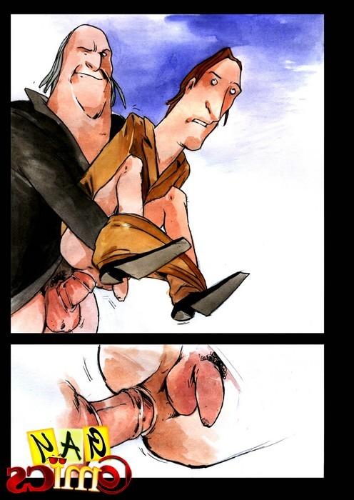 20P Obscene gay cartoon comics