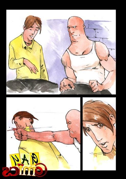 20P Obscene gay cartoon comics