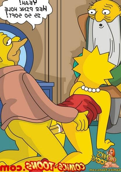 15P Obscene cartoon porn perverts of simpsons