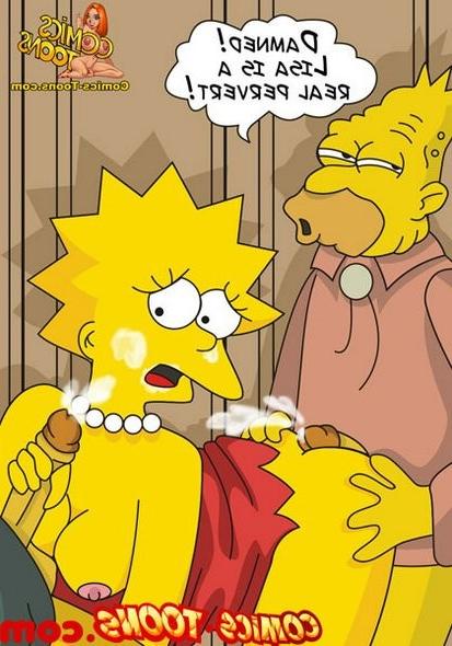 15P Obscene cartoon porn perverts of simpsons