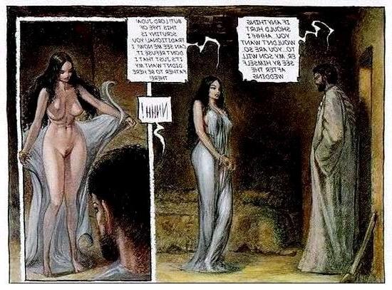 15P Forbidden adult comics about dirty sexual action