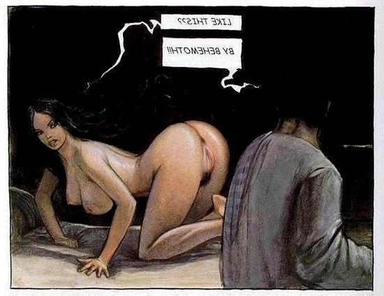 15P Forbidden adult comics about dirty sexual action