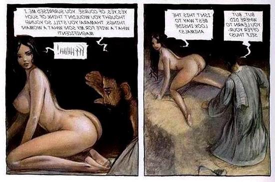 15P Forbidden adult comics about dirty sexual action