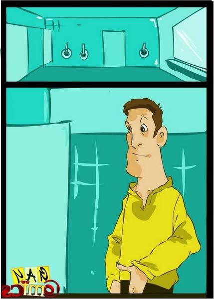 20P Obscene gay cartoon sex in army