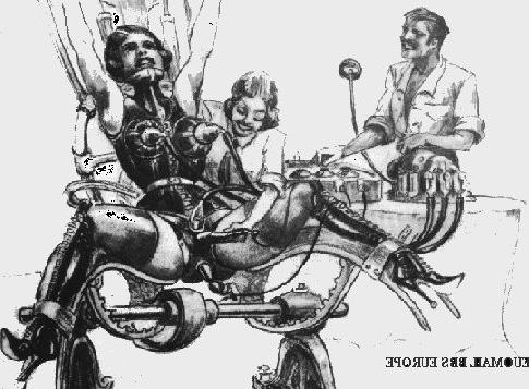15P weird and awful bondage drawings