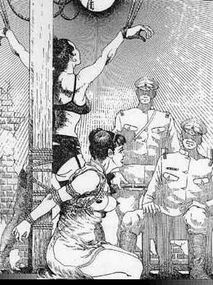 15P weird and awful bondage drawings