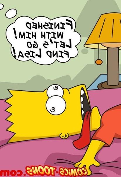 15P Raunchy cartoon porn about Simpsons