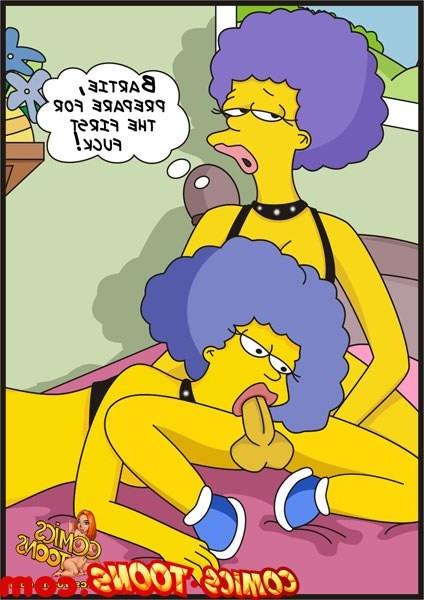 15P Raunchy cartoon porn about Simpsons