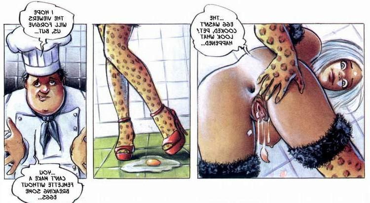16P Adult comics series of xconnection