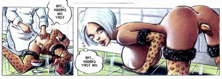 16P Adult comics series of xconnection