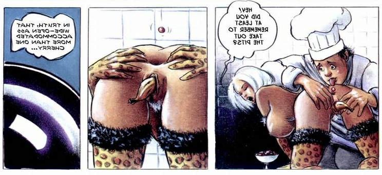 16P Adult comics series of xconnection