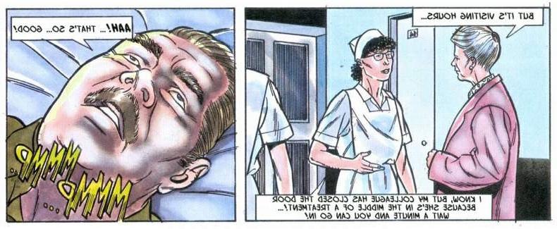 16P Porn comics adventures of libertine nurse