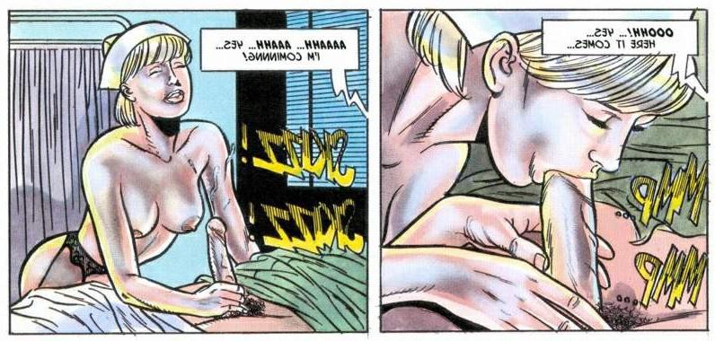 16P Porn comics adventures of libertine nurse