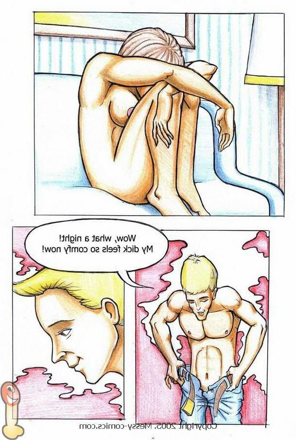 15P Dirty adult comics with great cumshots