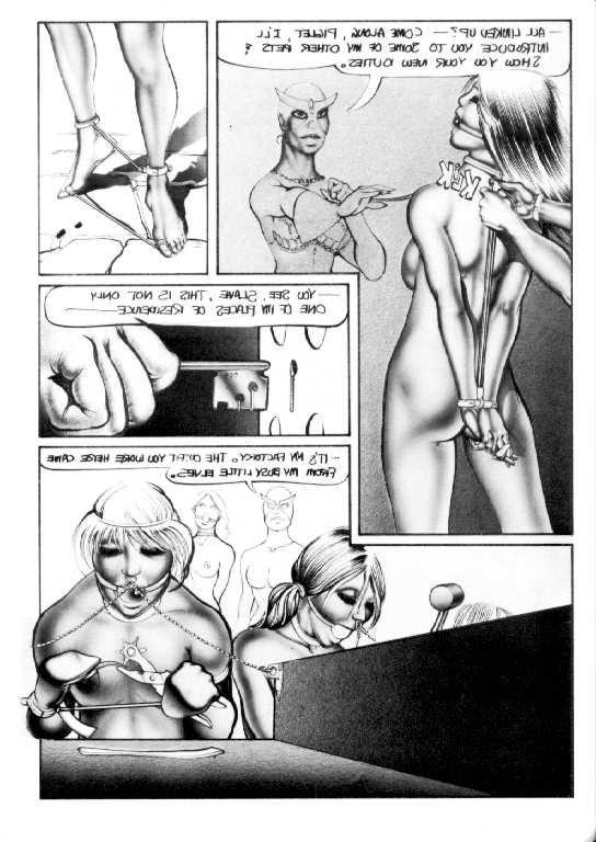 15P wild fantasy female bondage comics