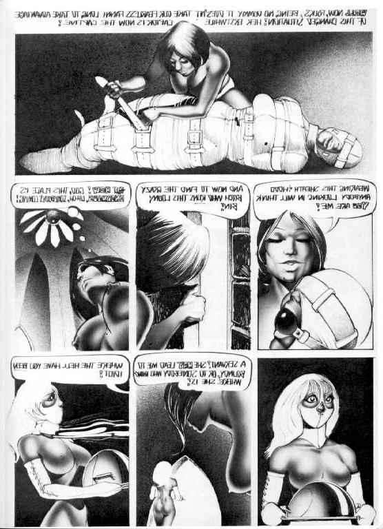 15P wild fantasy female bondage comics