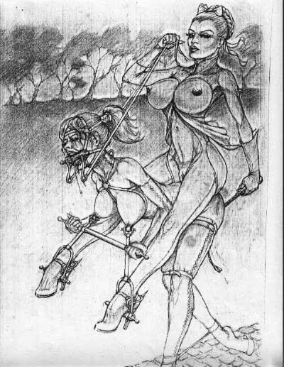 15P bizarre female perversions and bdsm art