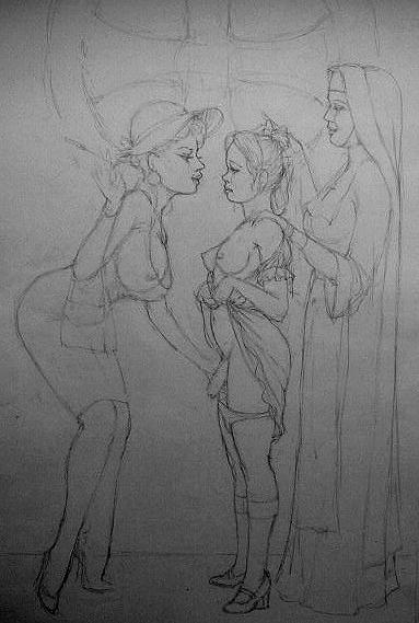 15P bizarre female perversions and bdsm art