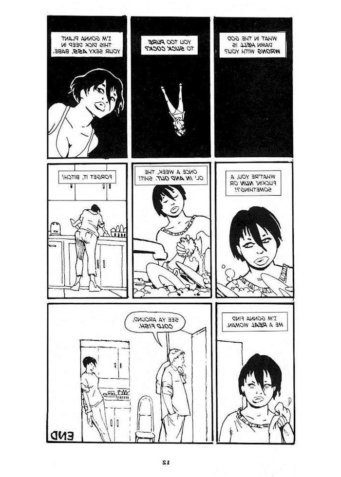 15P enormous breast bondage comic