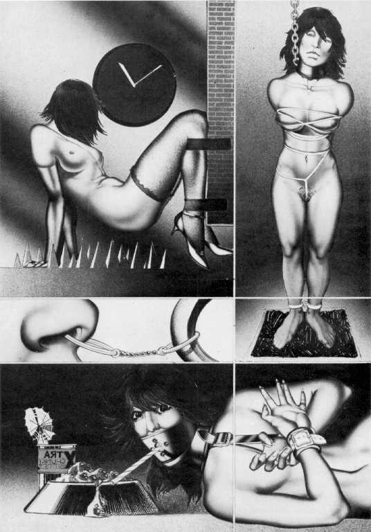 15P great fetish artists bondage drawings