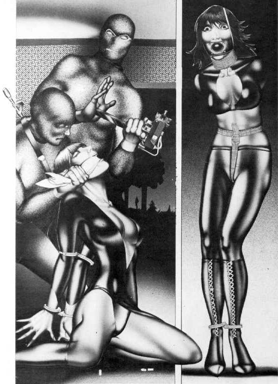 15P great fetish artists bondage drawings
