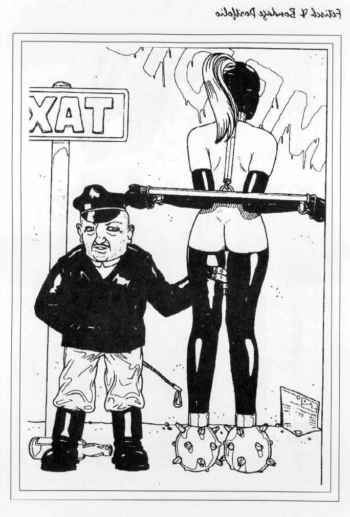 15P master fetish artist bondage drawings