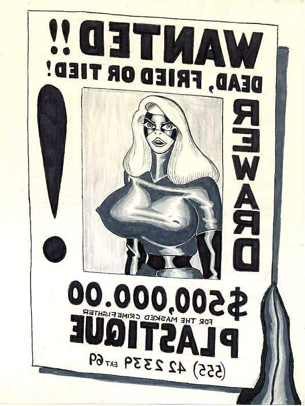 15P bizarre giant breast bondage comic