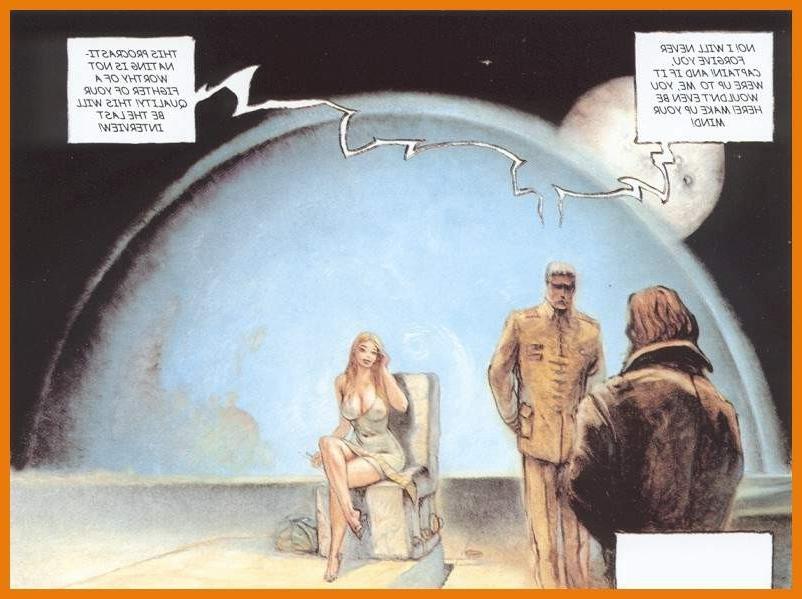 16P Science fiction porn comics novel