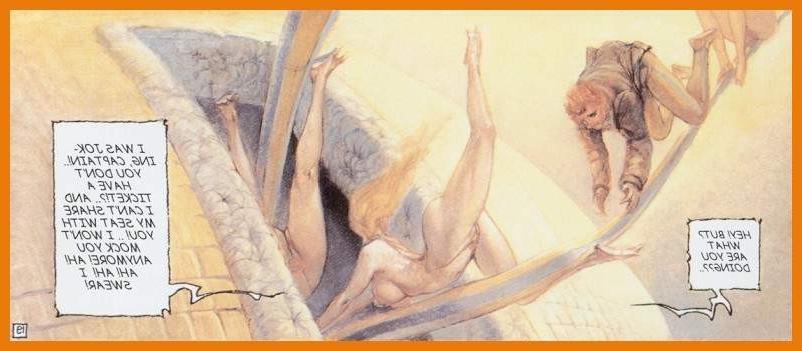 16P Science fiction porn comics novel