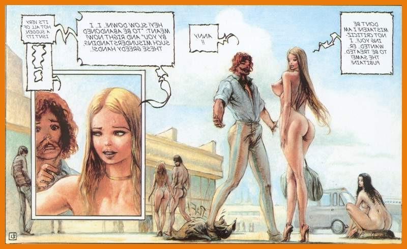 16P Science fiction porn comics novel