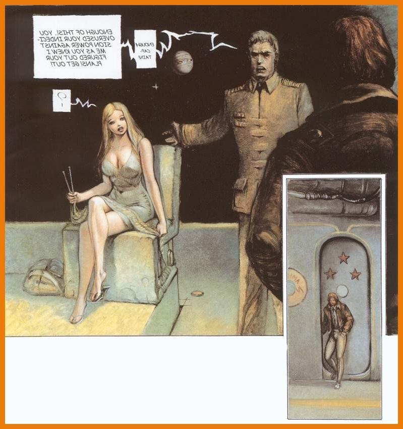 16P Science fiction porn comics novel