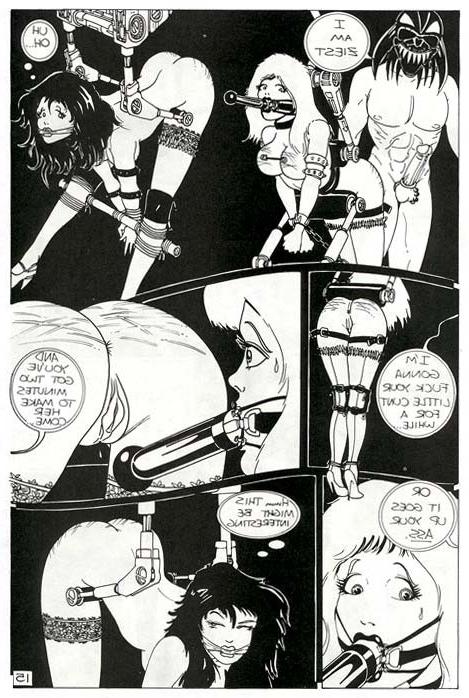 15P erotic bondage sex machine fantasy