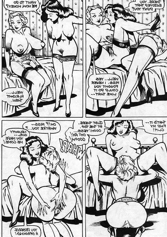 15P giant breasted lesbian sex comic