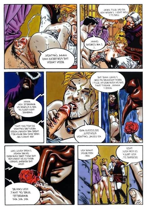 16P Hardcore adult comics