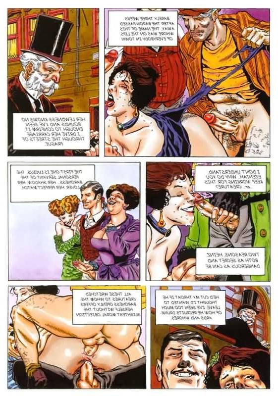 16P Hardcore adult comics