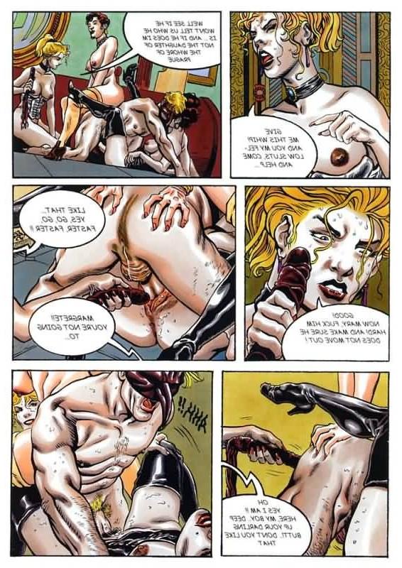 16P Hardcore adult comics