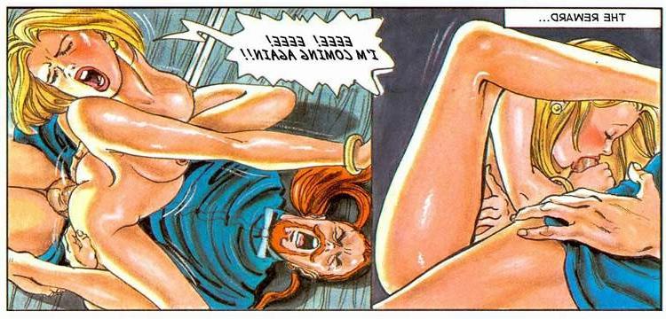 16P Porn comics adventures