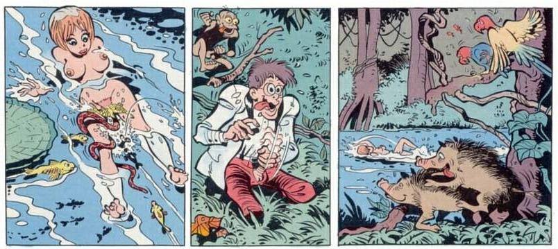 16P Funny erotic comic adventures
