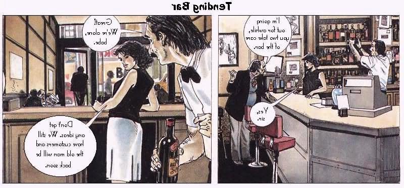 12P Funny comic adventures in the bar