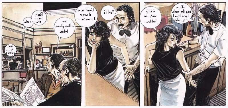 12P Funny comic adventures in the bar