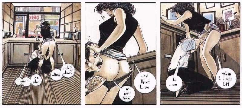 12P Funny comic adventures in the bar