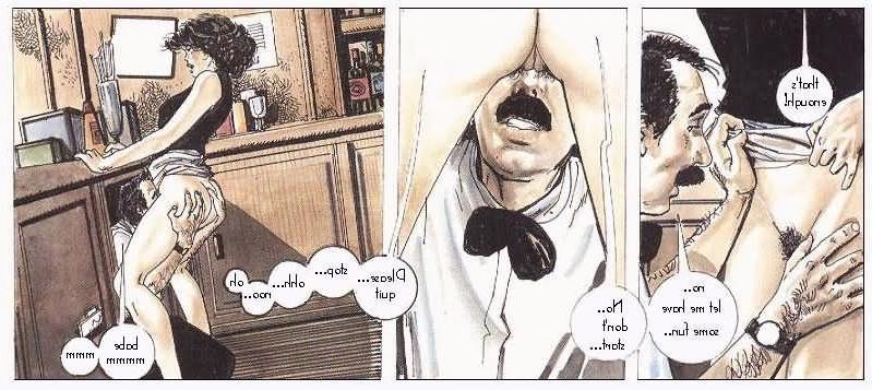 12P Funny comic adventures in the bar