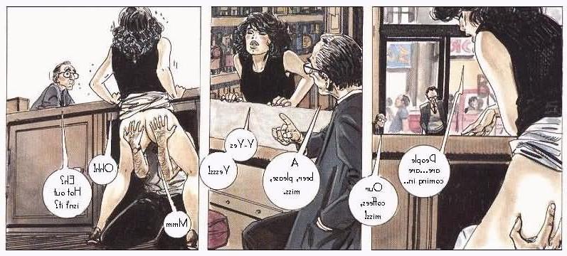 12P Funny comic adventures in the bar
